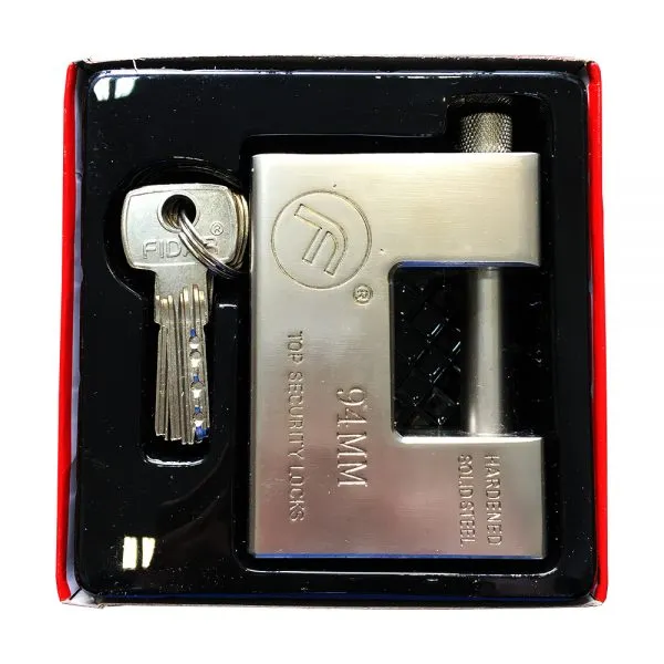 قفل کتابي 5 کليد HARDENED FIDORA94MM