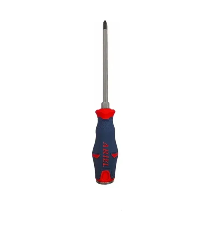 پیچ گوشتی چهارسو ضربه ای سایز 120میل آچار خور آریل مدل ARIEL PZH2100