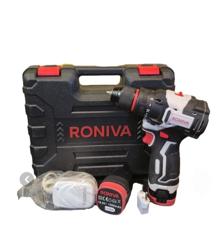 دریل شارژی 168 ولت براشلس رونیوا مدل RV-6816 