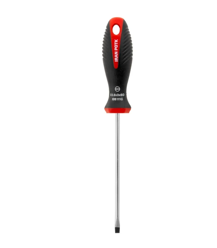 پیچ گوشتی دوسو سایز 80x70 میلیمتر مدل IRANPOTK QB1110