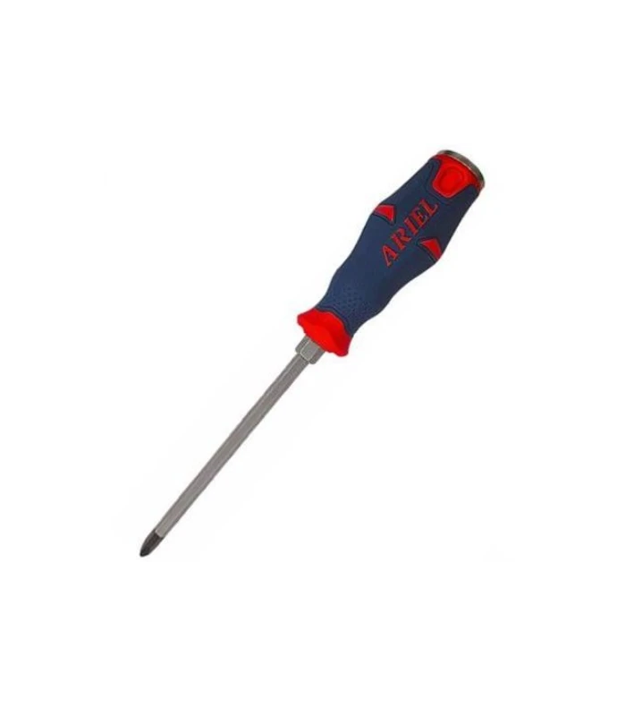 پیچ گوشتی چهار سو دسته فایبر سایز 180میل آریل مدل ARIEL PMH2200