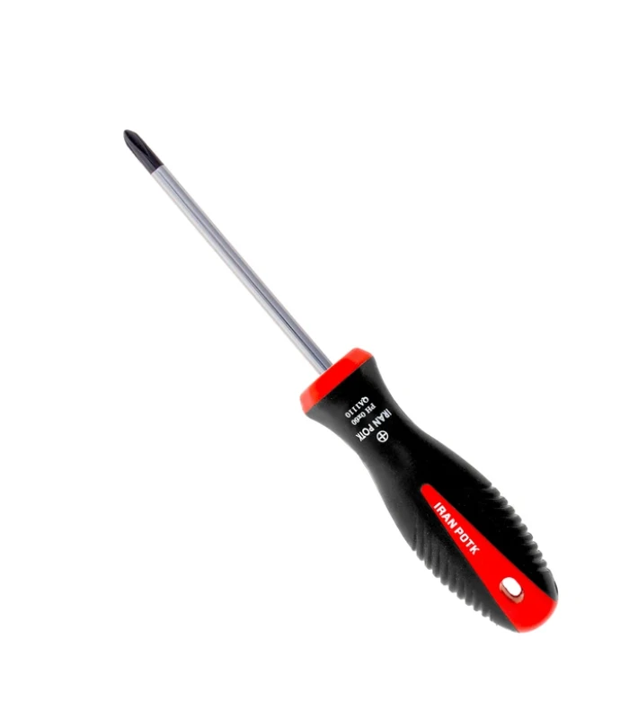 پیچ گوشتی چهارسو سایز 70x60 میلیمتر مدل IRANPOTK QA1110