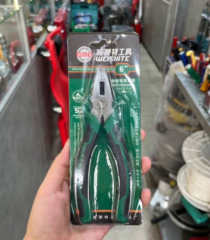 انبردست سايز 6 سبز WEISHITE